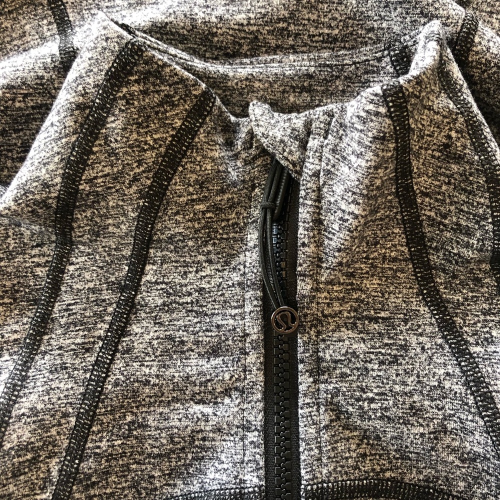 LULULEMON DEFINE JACKET HEATHERED BLACK SIZE 6 (AU 10) - Picture 9 of 12